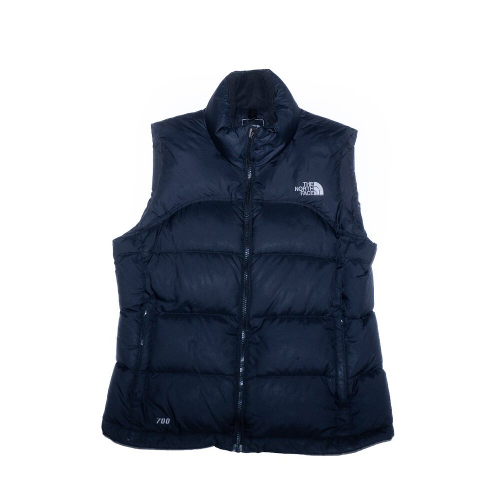 The North Face TNF Nuptse 700 Goose Down Puffer Vest Black
